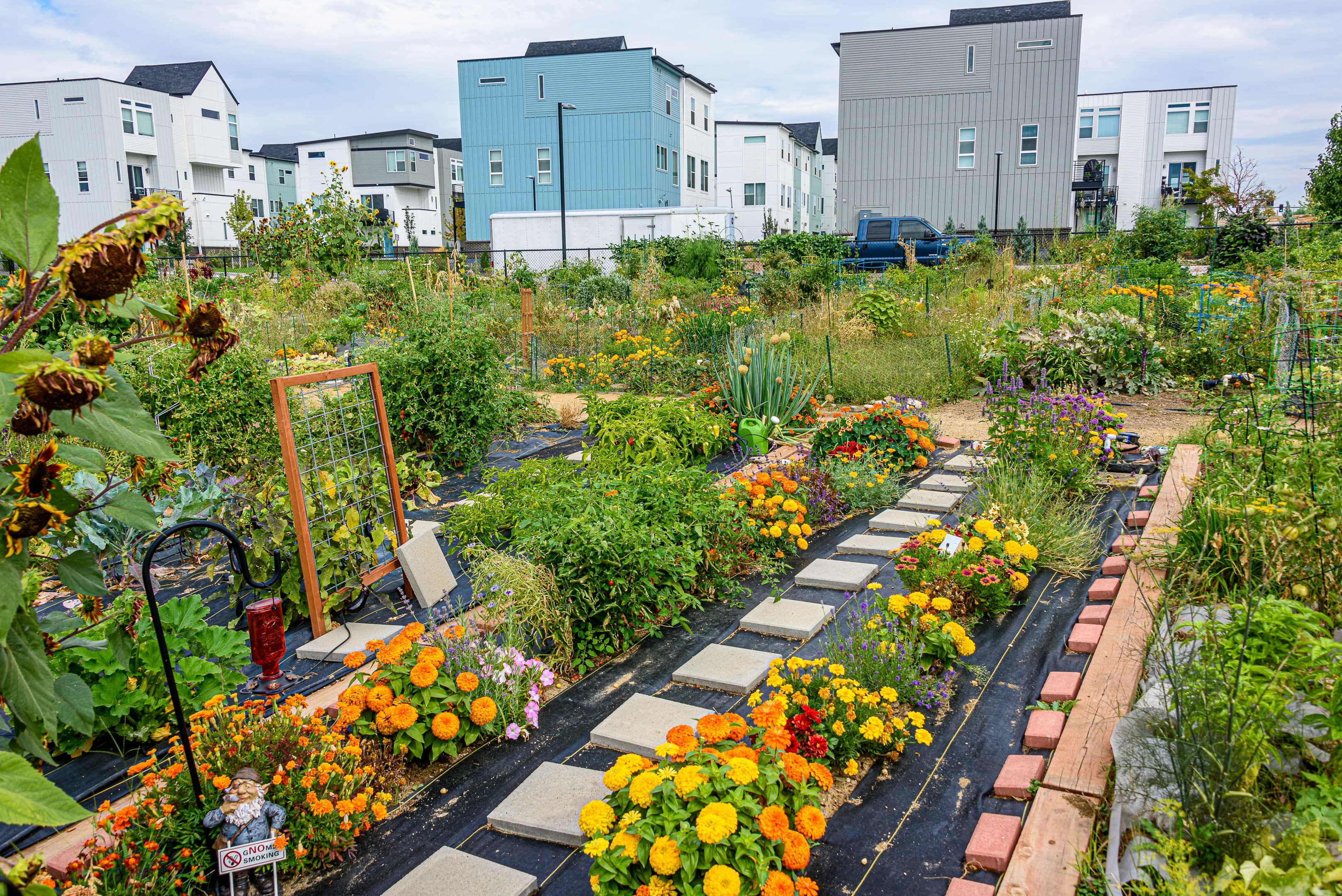 Community garden spaces